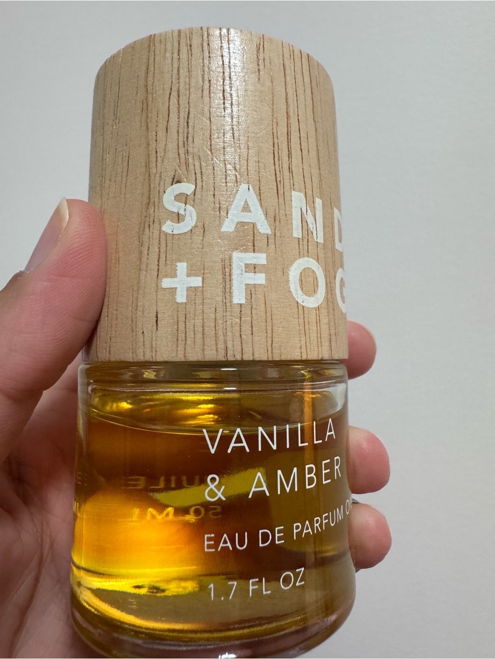 Sand + Fog VANILLA & AMBER Perfume Oil 1.7 oz - Cozy Layering - Picture 2 of 3